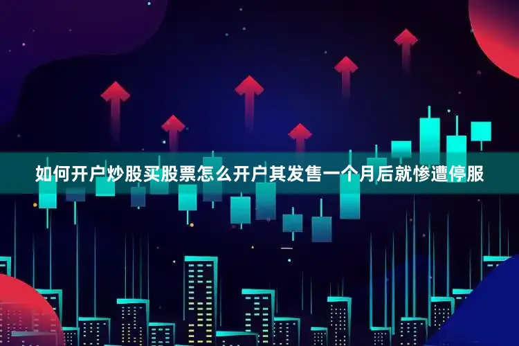 如何开户炒股买股票怎么开户其发售一个月后就惨遭停服